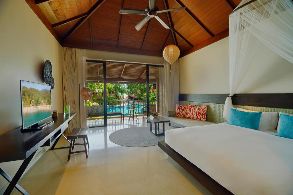 Buri Rasa Village Phangan - Deluxe King Room Con Vista A La Piscina