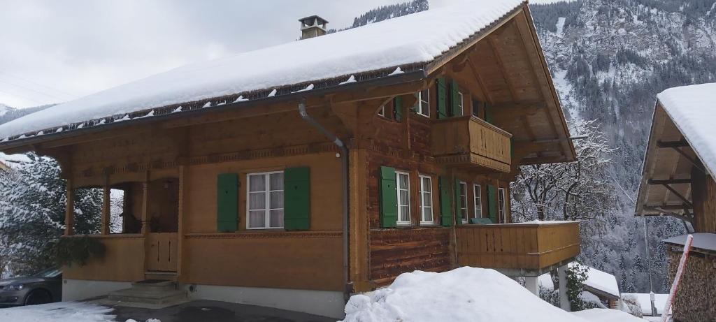 Mountain Village Room v zimě
