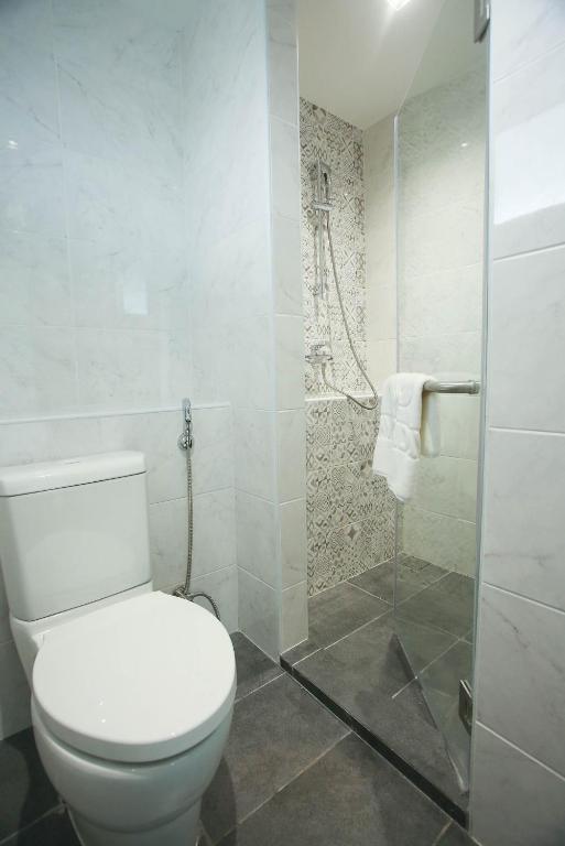 Koupelna v ubytování Stanton City Hotel