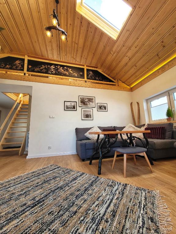 Posedenie v ubytovaní Podhalańska Ostoja Apartament