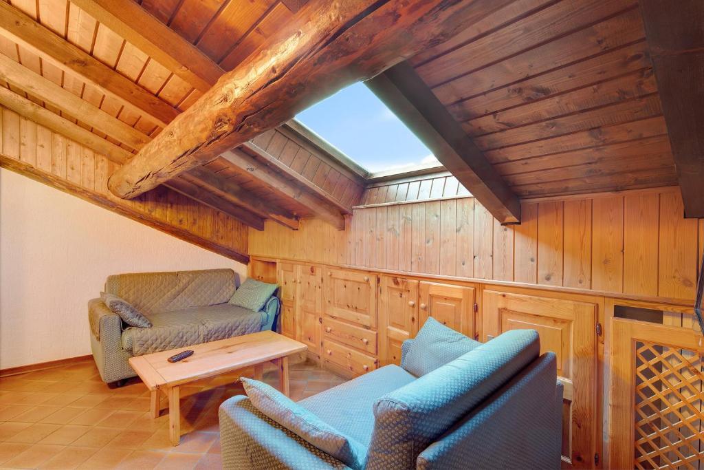 Posedenie v ubytovaní Chalet Meridiana Appartamento 11