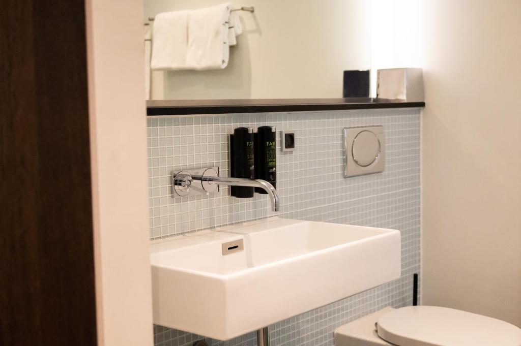 Kúpeľňa v ubytovaní Hotel Svanen Billund