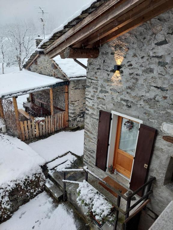La Casa delle Castagne v zime
