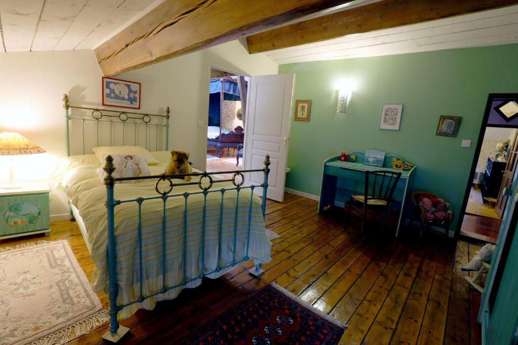 Postel nebo postele na pokoji v ubytování B&B La Boal