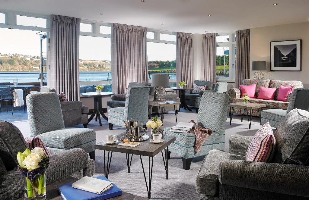 Posezení v ubytování Trident Hotel Kinsale