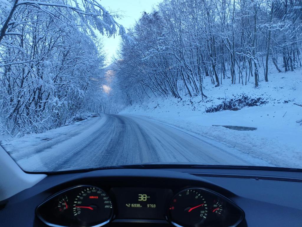 Divčibarka im Winter