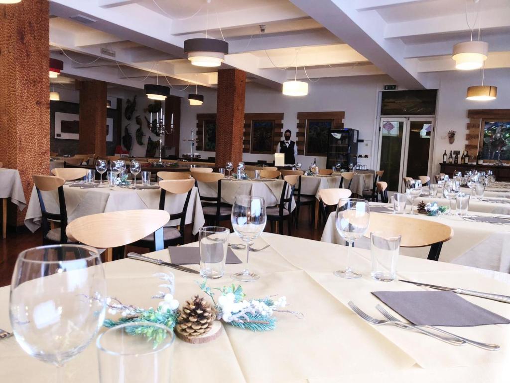 Restaurace v ubytování HG Hotel Italia
