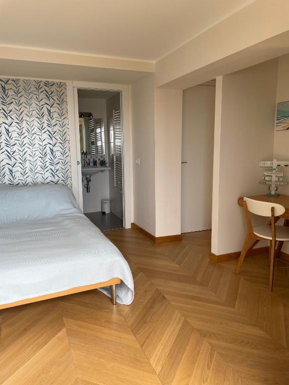 Postel nebo postele na pokoji v ubytování Villa Eze Vue Mer