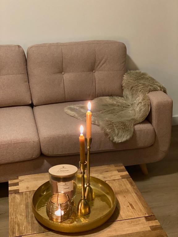 Posezení v ubytování LOFT15