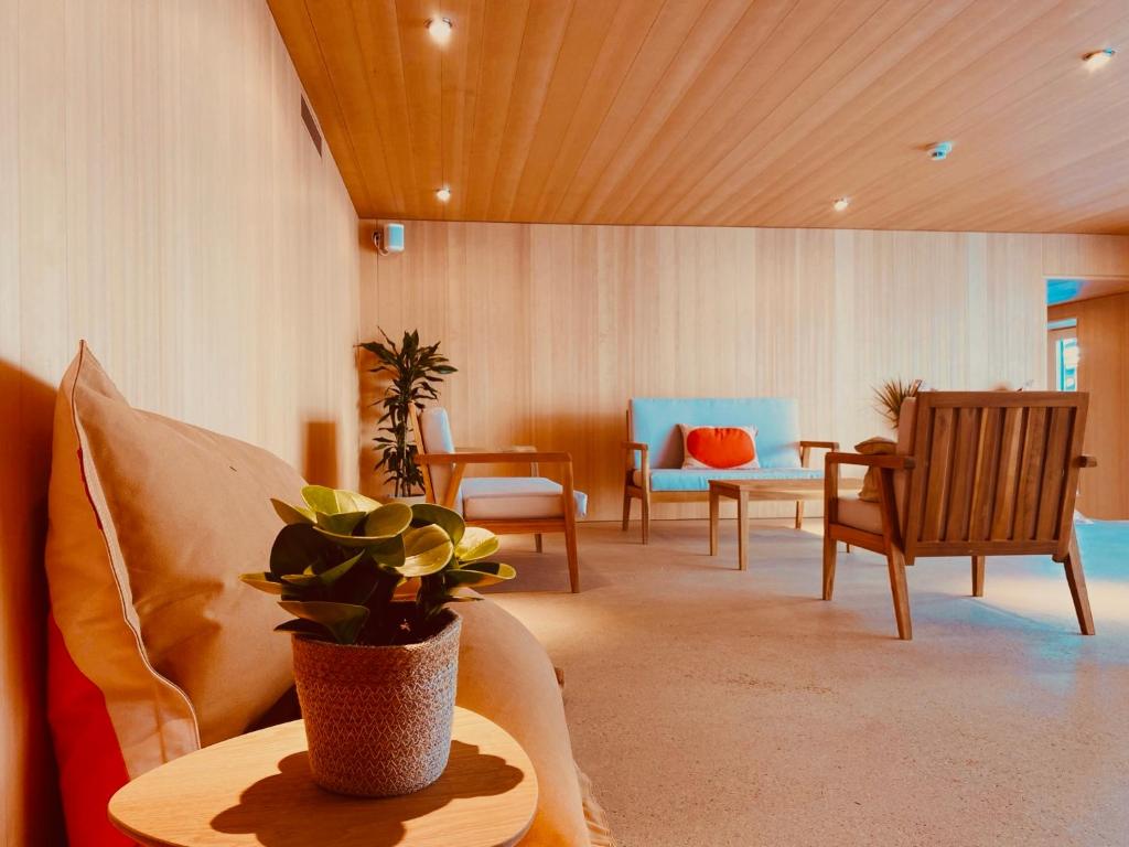 Posezení v ubytování Hotel Capricorn