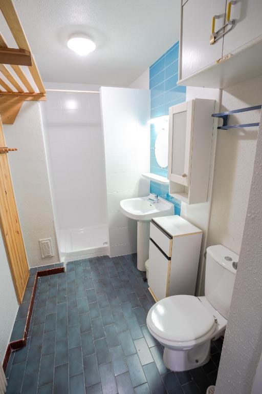 Koupelna v ubytování Residencia Pedrous