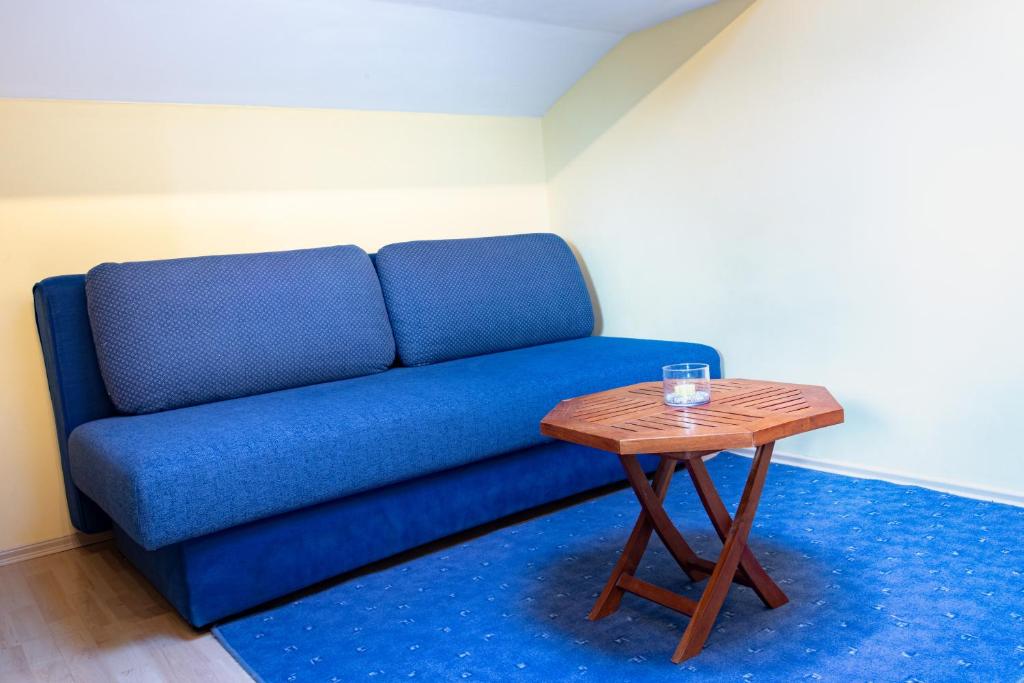 Posezení v ubytování Gästehaus Kübler