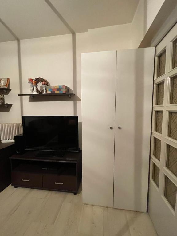 Kuchyň nebo kuchyňský kout v ubytování Karras' Home