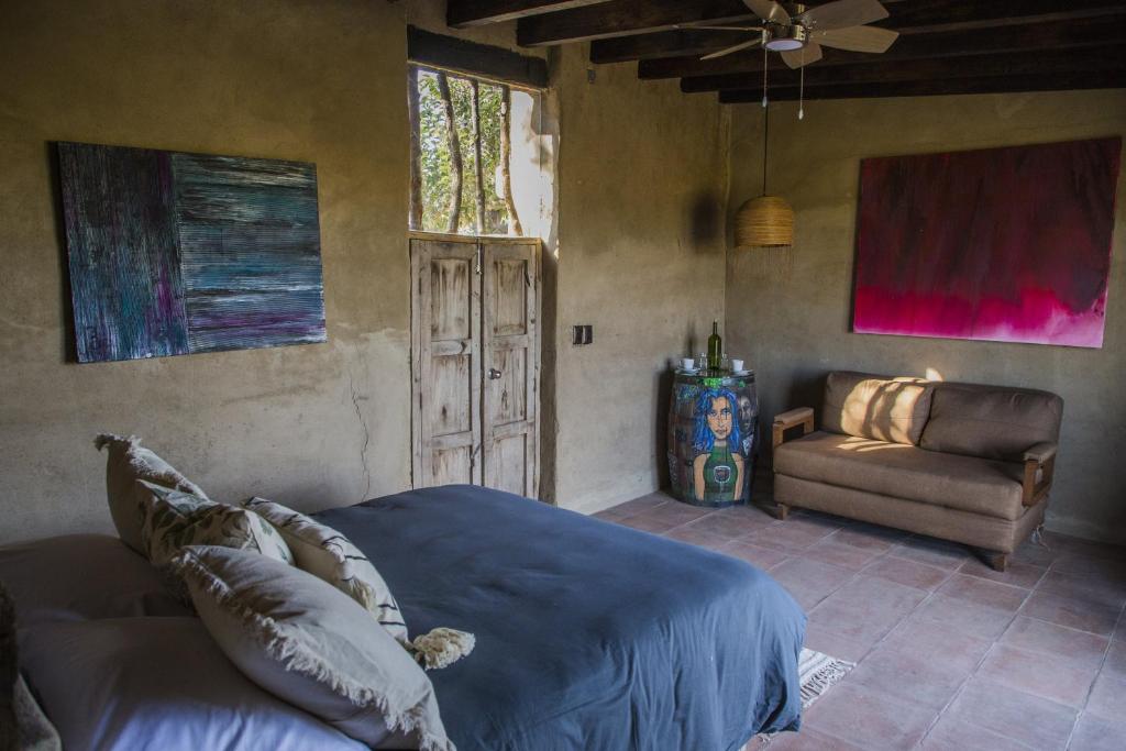 Posezení v ubytování Hotel de Tierra Viñedo y Spa - Aeropuerto Querétaro
