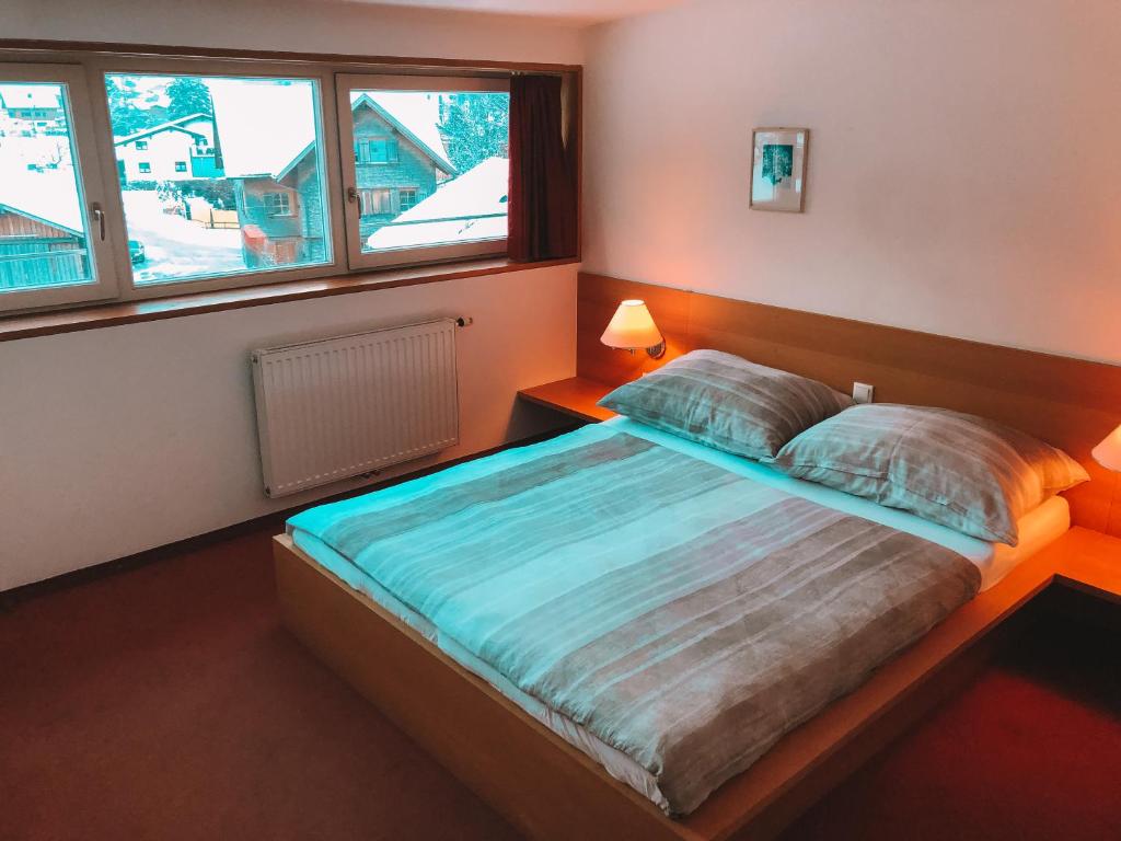 Postel nebo postele na pokoji v ubytování Green Natural Motel