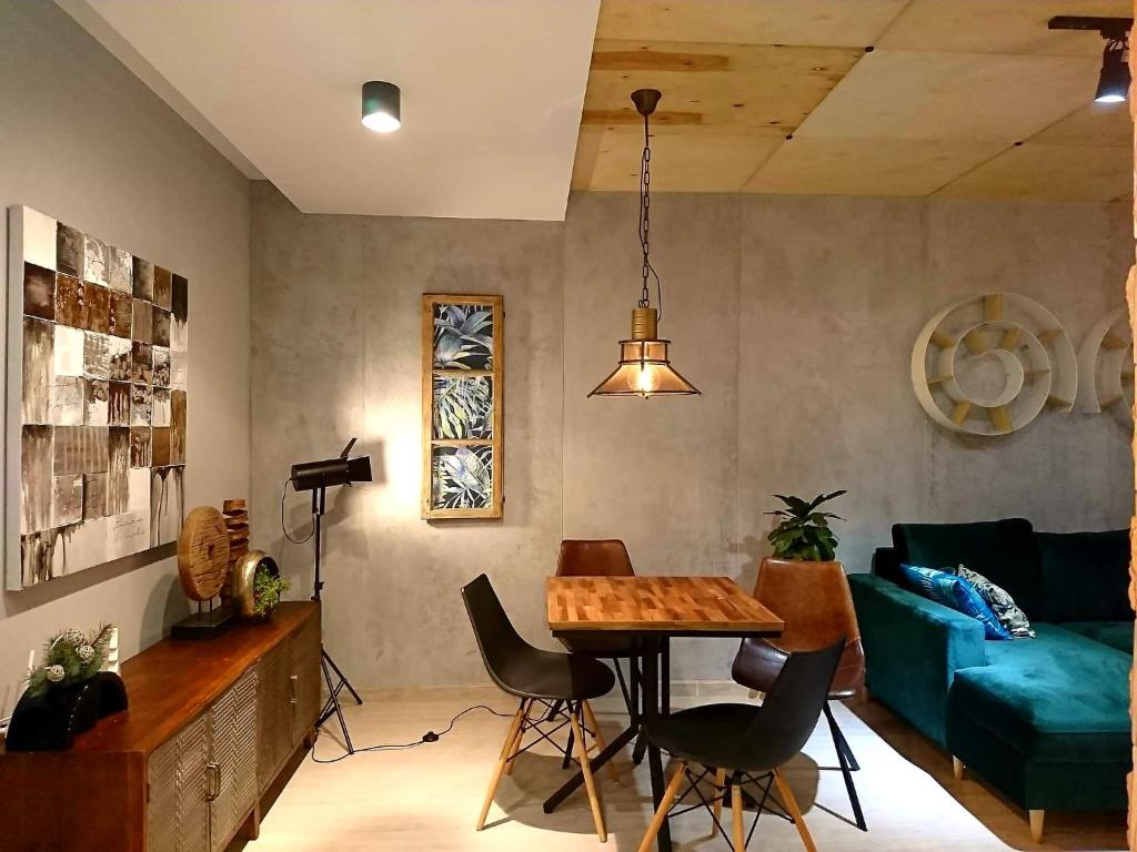 Posedenie v ubytovaní Apartament Siedlce Loft blisko centrum