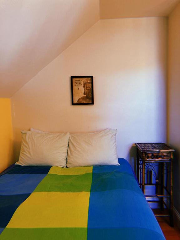 Postel nebo postele na pokoji v ubytování Santa Cruz Hostel