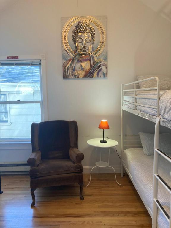 Postel nebo postele na pokoji v ubytování Santa Cruz Hostel