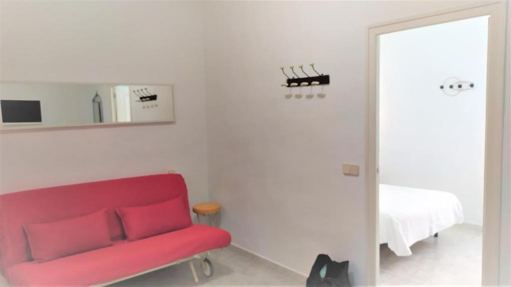 Posezení v ubytování Apartamento Exterior en PARQUE DEL RETIRO- IBIZA DC