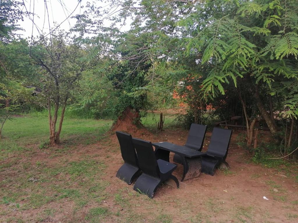 Zahrada ubytování කැලෑව Jungle Eco Resort