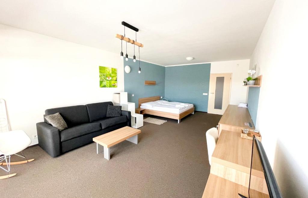 Posezení v ubytování Wellness Hotel Říčky
