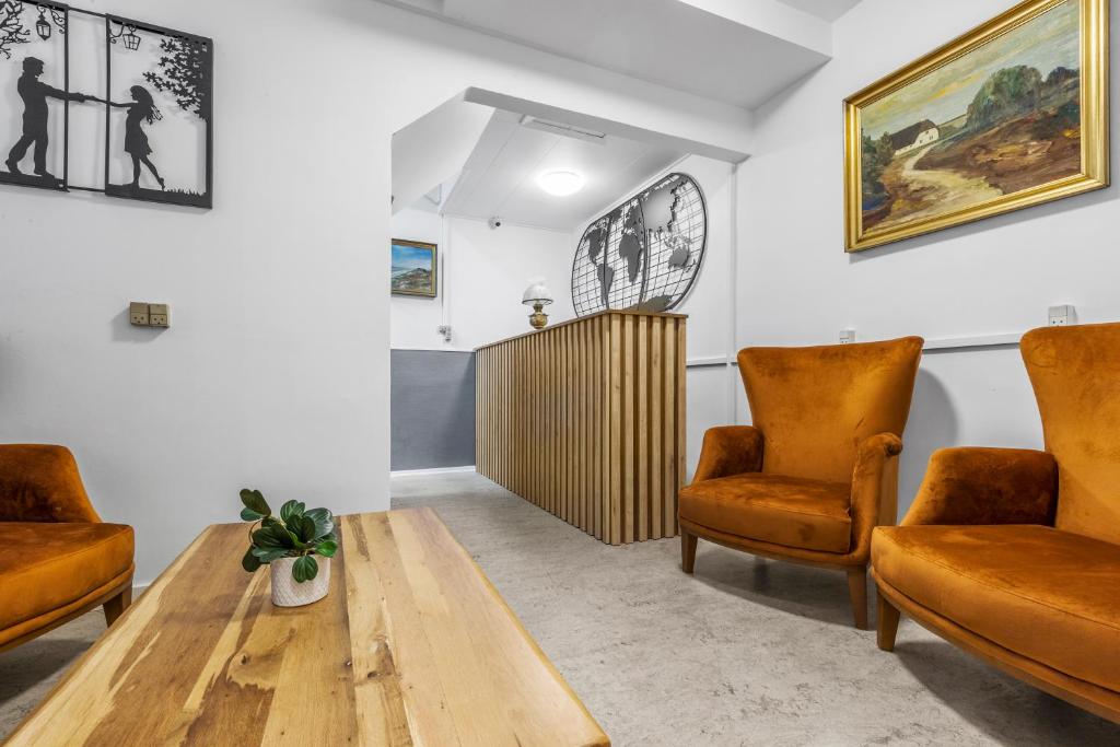 Posezení v ubytování Esbjerg BB hotel