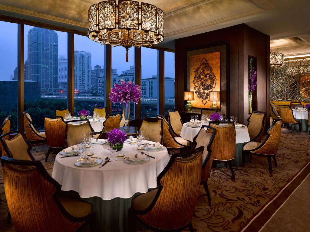 Posezení v ubytování Jing An Shangri-La, Shanghai