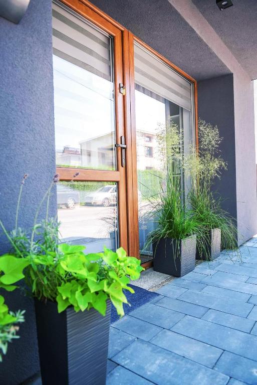 Balkón alebo terasa v ubytovaní Apartament Na Szkolnej