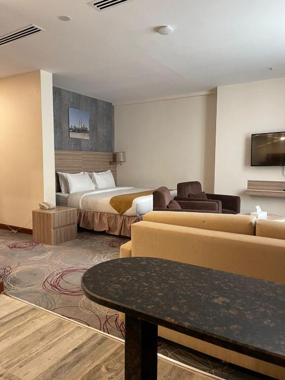 Posezení v ubytování Grand Tourist Hotel