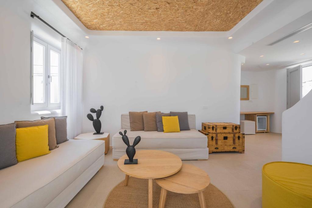 Posezení v ubytování Argo Hotel