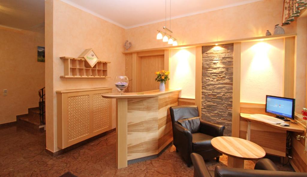 Een TV en/of entertainmentcenter bij Alpenperle
