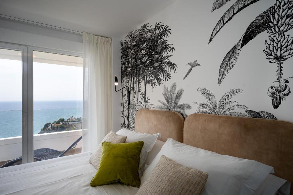 Część wypoczynkowa w obiekcie Luxury Seaviews Calaceite Casasol