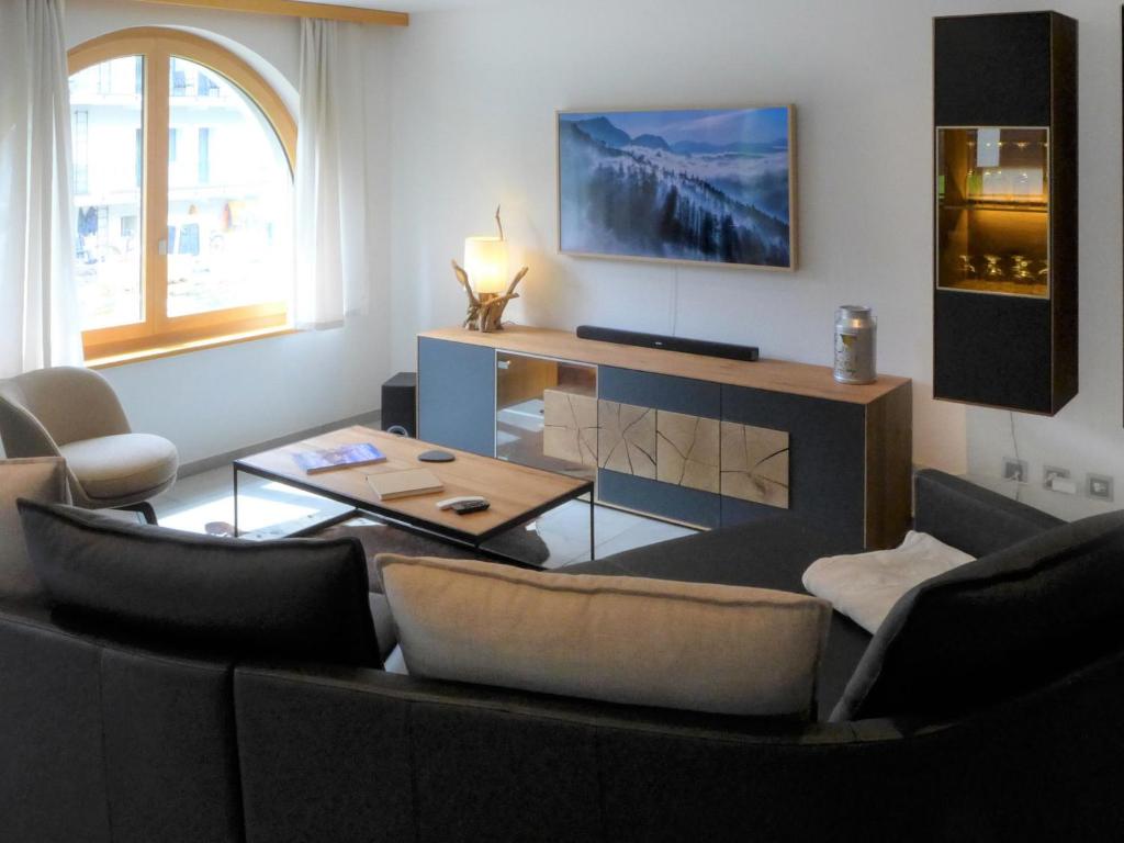 Posezení v ubytování Apartment Breithorn by Interhome