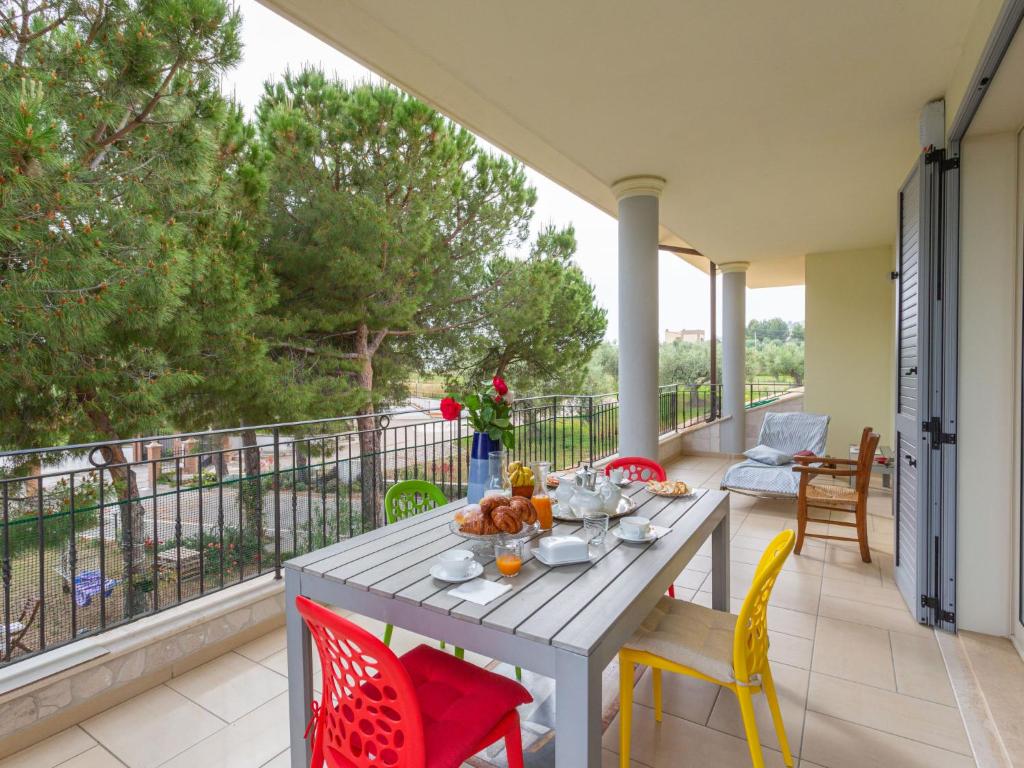 Balkon lub taras w obiekcie Holiday Home Michela-2 by Interhome
