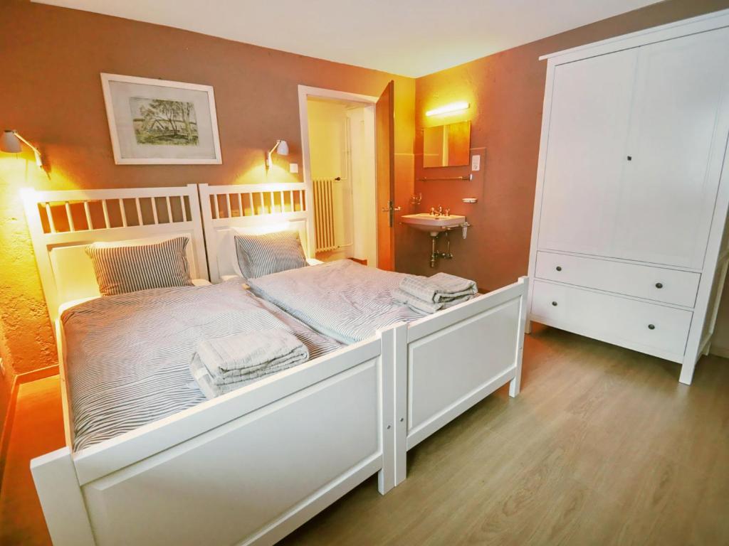 Postel nebo postele na pokoji v ubytování Apartment Lani by Interhome