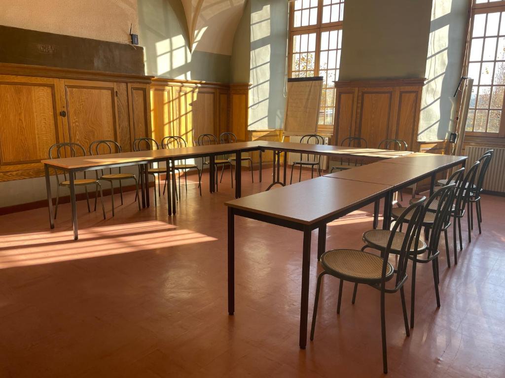 Konferenční prostory v ubytování Logis Hôtel Ancien Grand Séminaire