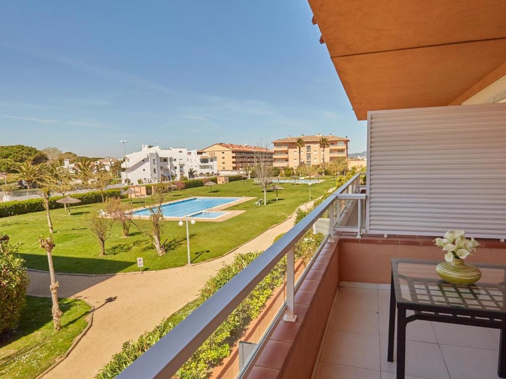 Balkon ili terasa u objektu Apartment GOLF MAR by Interhome