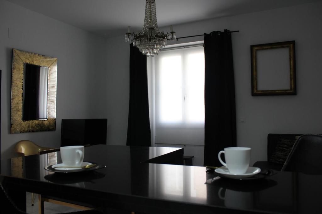 Posezení v ubytování Luxury apartament