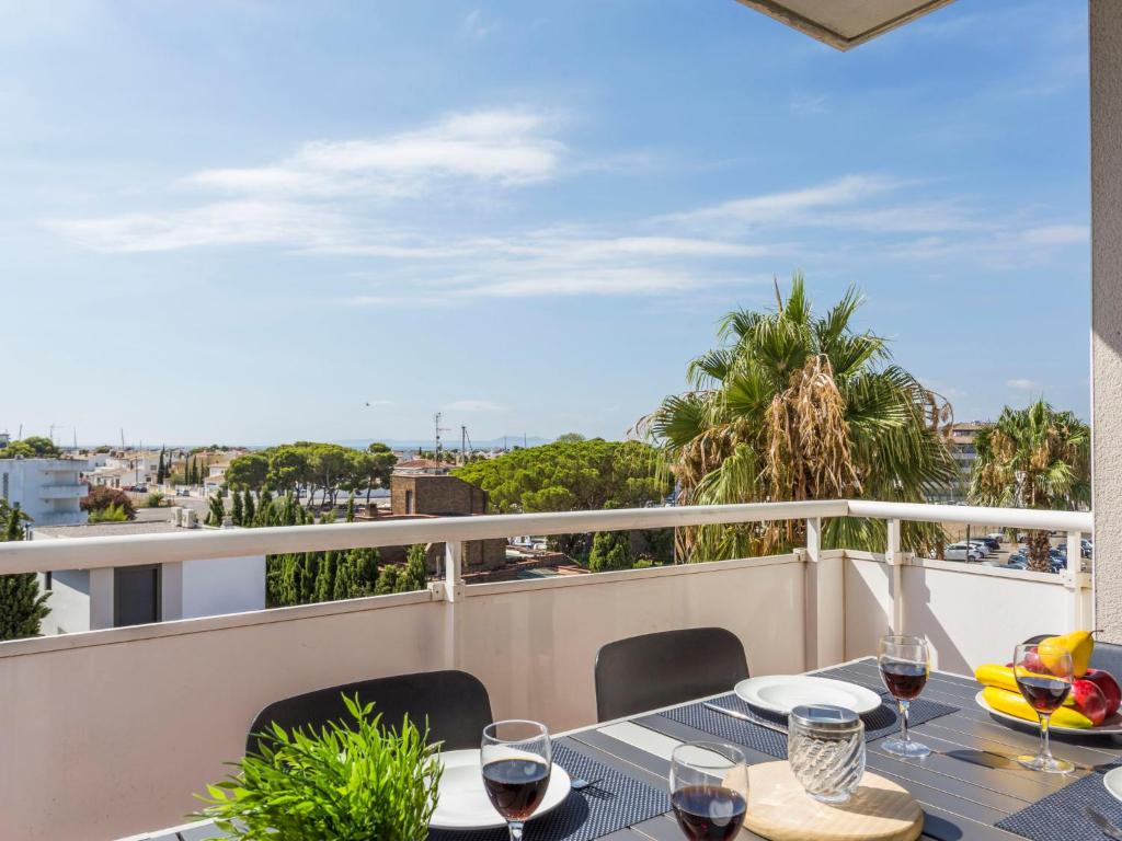 Balkón alebo terasa v ubytovaní Apartment Port Canigó-8 by Interhome