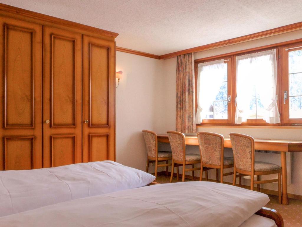 Postel nebo postele na pokoji v ubytování Apartment Pia-2 by Interhome