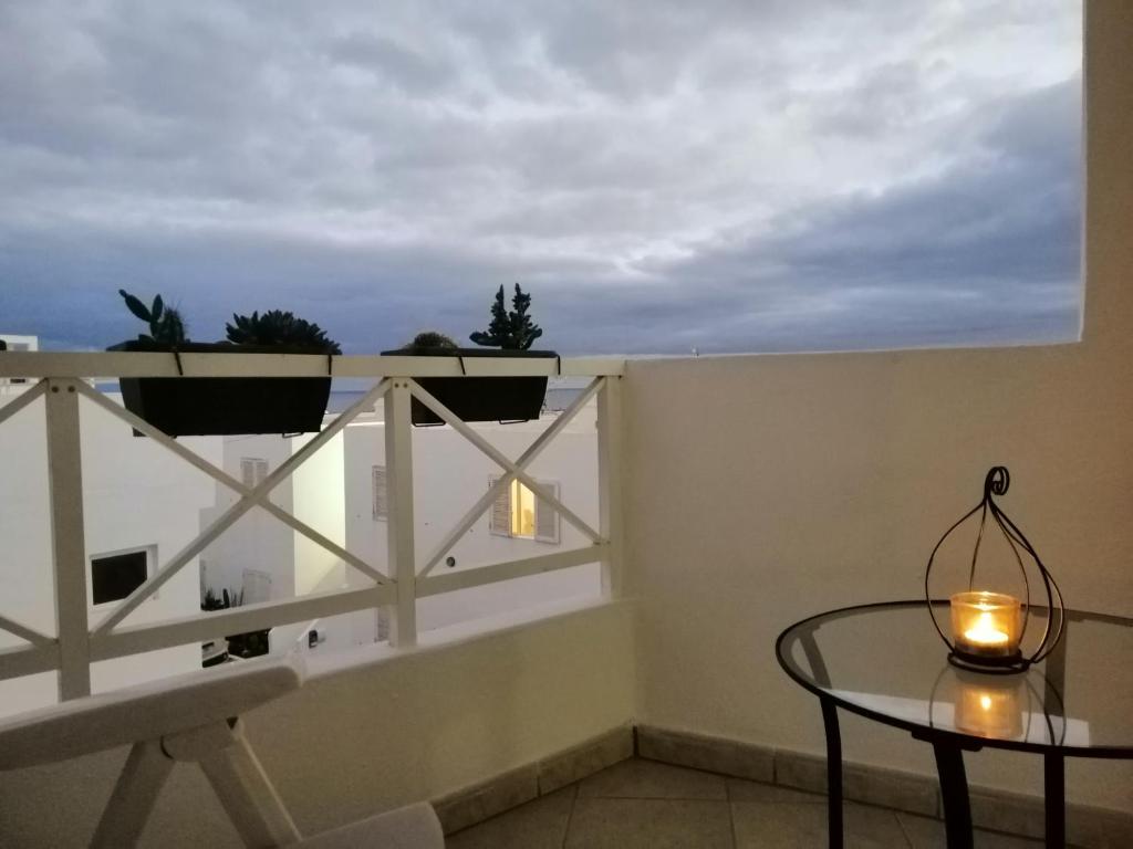 Balkon lub taras w obiekcie Apartamento Te Miti