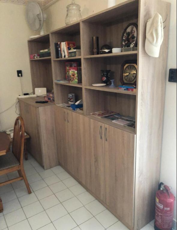 Kuchyň nebo kuchyňský kout v ubytování Ádám Vendégház
