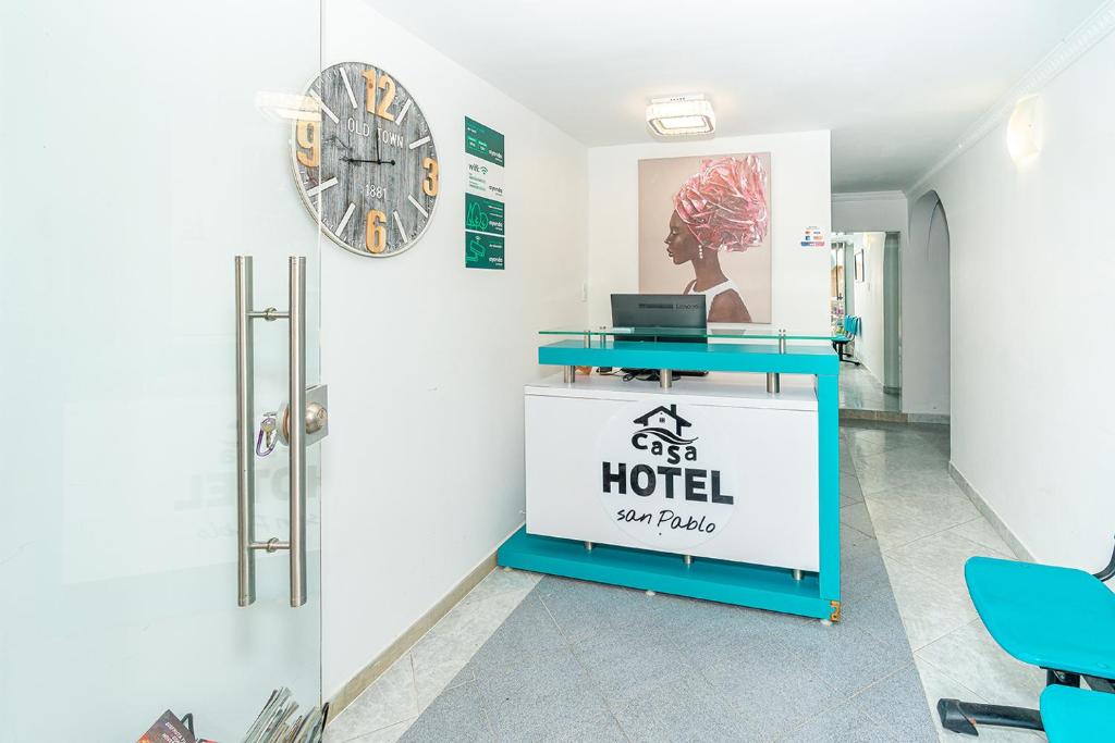 Certifikát, hodnocení, plakát nebo jiný dokument vystavený v ubytování Ayenda Casa San Pablo
