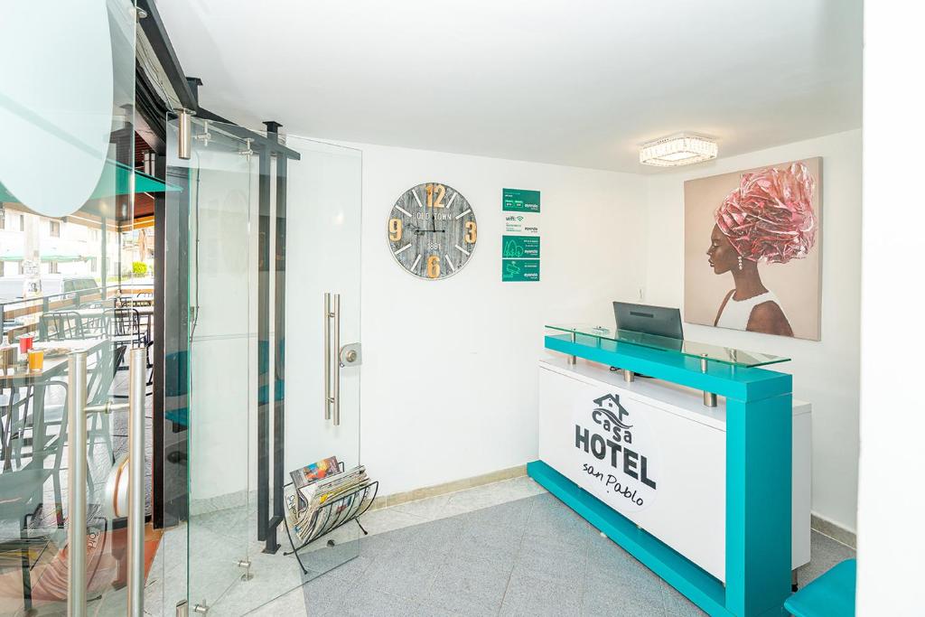 Certifikát, hodnocení, plakát nebo jiný dokument vystavený v ubytování Ayenda Casa San Pablo