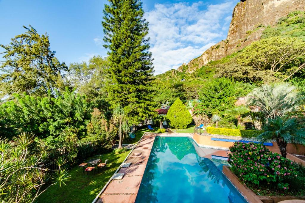 Piscina di Casa Jacobina Tepoztlán o nelle vicinanze