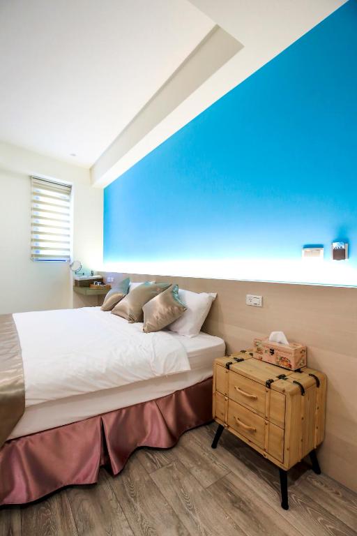 A Homestay of the Yiwen Brigade - Sala De Reina Con Balcón