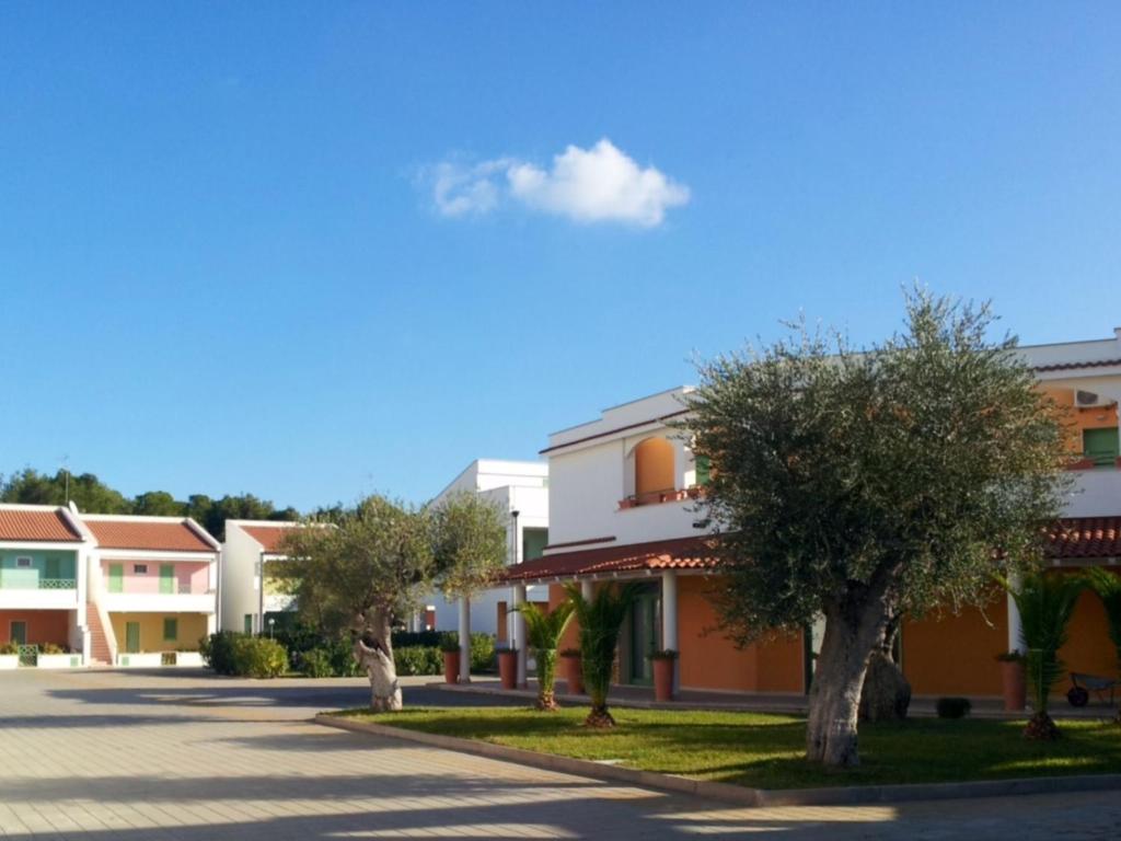 Budova, kde se aparthotel nachází