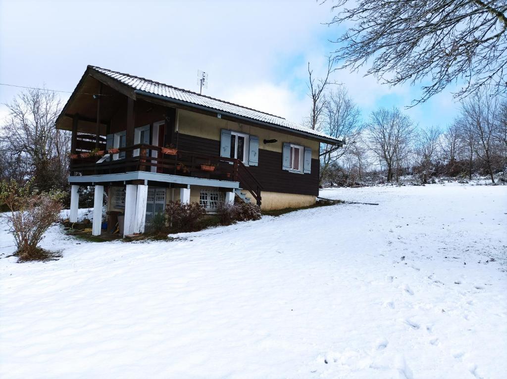 chalet deux chambres au calme v zimě