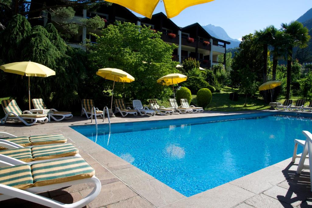Bazén v ubytování Hotel Tannerhof nebo v jeho okolí