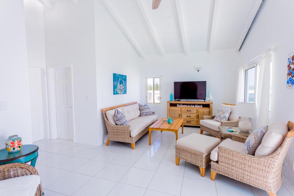 Posezení v ubytování Coralito Bay Suites & Villas